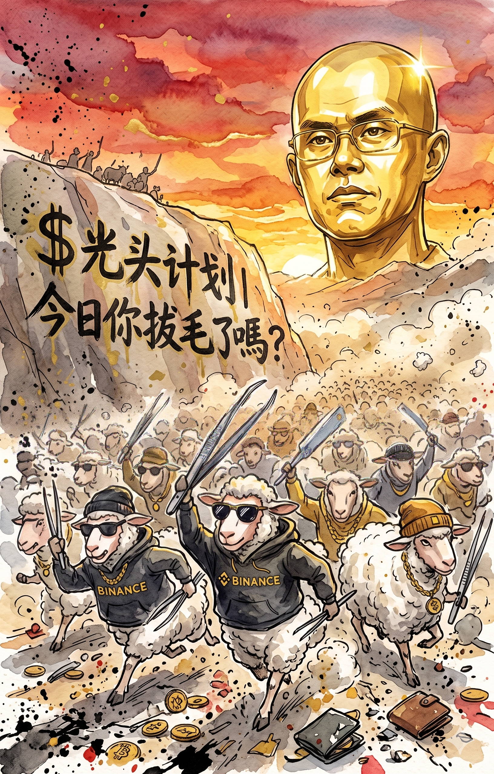 今日你拔毛了吗 海报